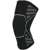 Joelheiras Esportivas Tricô Jacquard Respirável Masculino e Feminino Fitness Basquete Antiderrapante Alta Elasticidade Proteção de Joelho Anti-Entorse