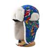 Gorro de felpa Lei Feng transfronterizo para mujer, grueso, de invierno, resistente al viento, con protección auditiva, estilo japonés y coreano, con orejas de zorro de dibujos animados, protección contra el frío.