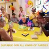 Toalha de mesa descartável de cor sólida transfronteiriça toalha de mesa de aniversário toalha de mesa com decorações de desenhos animados layout de cena de festa toalha de mesa espessa