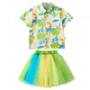 Uniformes de Jardín de Infancia, Disfraces de Desempeño del Día 61, Disfraces de Desempeño de Baile de Porristas, Uniformes de Escuela Primaria, Trajes de Manga Corta de Verano