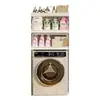 Estante de almacenamiento debajo del gabinete, estante de almacenamiento para lavadora de baño, inodoro, estante de almacenamiento de múltiples capas para baño, estante de almacenamiento multifuncional