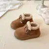 Zapatos Birkenstock de Invierno 2025 Nuevos con Felpa para Niños Zapatos de Algodón para Niñas Zapatos de Invierno de Piel Sintética para Niños Zapatos de Algodón Birkenstock Cálidos