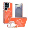 Aplicable para Samsung S26 Ultra Xun Cai Funda de Teléfono con Soporte Magnético para Lente s25 Ultra Funda de Protección Completa contra Caídas