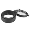 Cubierta Elástica para Protección de Lentes Objetivas de Pequeño Diámetro y Protección contra el Polvo, Mira Telescópica Monocular Estándar, Cubierta Elástica Hecha de Goma, Transparente