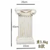 Suporte de Exibição Base de Coluna Romana Resina Jardim Pátio Vaso de Flores Adereços de Casamento Ornamentos Estilo Europeu Coluna Romana
