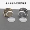 Agujeros invisibles e indoloros para las orejas, convertidor de clip para las orejas, placa de incienso antimosquitos, accesorios para hacer tú mismo, joyería, pendientes colgantes de cobre chapados en oro de 14 quilates.