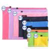 /Bolsa gruesa con cremallera impermeable/Carpeta con patrón de fútbol a4 carpeta con patrón de fútbol ventas directas de fábrica