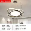Luminárias pendentes de luxo estilo nórdico para restaurante, design único e criativo, adequadas para salas de estudo, iluminação de salas de jantar e balcões de bar simples e modernas, novas luminárias comerciais