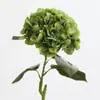 Flor Artificial de Hortensia Película de Impresión 3D Se Siente Hortensia Boda Decoración de Boda Sala de Estar Flor Decorativa Material de Flor Artificial