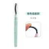 Nuevo modelo de cepillo de pestañas de silicona con tapa antipolvo, pincel para labios individual, peine de pestañas portátil para viaje, cepillo de máscara de pestañas en espiral