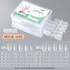 Esmalte de Uñas Escarchado Codificado, Esmalte de Uñas para Manos, 100 Cajas, Sin Grabado, Sin Rastros, Esmalte de Uñas Completo