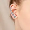 Amazon brote Pendientes de Circonita Blanca 3-8MM Pendientes CZ AliExpress soldadura Pendientes