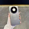 Funda magnética de succión con tacto de piel, adecuada para el nuevo teléfono Huawei Mate80 Pro Max, funda Mate70 ultradelgada con sensación de metal desnudo y protección anticaída