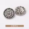 Abrigo de alta gama estilo Chanel estilo británico hebilla doble D de metal fábrica directa hebilla con botón de pie sellado con esmalte galvanizado costura a mano