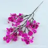 Venta al por mayor transfronteriza 96 Piezas de Gipsófila de Seda Flores Artificiales Decoración del Hogar Conjunto para Salón de Bodas Accesorios de Fotografía Flores Decorativas
