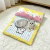 Estilo Ins Colchoneta para Perro Impermeable Verano Refrigerante Lavable Colchoneta para Dormir Perro Cama para Dormir Gato Colchoneta para Mascotas Todas las Estaciones