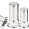 Tuerca Remache de Acero Inoxidable 304 Cabeza Plana Semicircular Agujero Ciego M3M4M5M6M8M10M12 Tuerca de Tracción