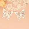 Accesorios para Joyería DIY Aleación Pintura en Spray Colgantes Grandes Multicolor Hueco Mariposa 3D Dijes para Bolsos Materiales Hechos a Mano