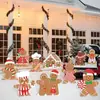 Nuevo letrero de suelo navideño con diseño de cachorro Grinch, letrero impermeable para césped de fiesta al aire libre, jardín