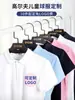 Roupas de Golfe Infantis Camisetas Esportivas de Manga Curta para Meninos Equipe Podem Ser Fotografadas em Estoque/Pedido Mínimo de 10 Peças, Sem Custo de Logo