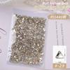 1440 formato especial fundo plano diamante super brilho mini branco k9 vidro diamante unha diy unha de diamante joia atacado