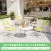 Em Estoque Mesas e Cadeiras Simples para Exterior Portátil Ultra-Leve Cadeira de Piquenique Portátil com Encosto Alto Acampamento Rattan PE Trançado Cadeira Dobrável