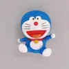 Pegatinas de Refrigerador Azules Estéreo Grasos Adornos de Dibujos Animados Pegatinas Magnéticas Estilo Japonés Creativo Set de Doraemon de Imanes Muñecas Decorativas Magnéticas