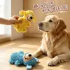 Juguete para perro con sonido, masticable, trapeador chirriante para perros pequeños y medianos, juguete para mascotas para moler los dientes y aliviar el aburrimiento fabricante