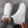 Transfronteiriço Plus Size Novo Respirável Leve Casual Versátil Roupa Esportiva Campus Masculino e Feminino Pequeno Fashionável Sapatos Brancos