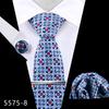 Mancuernillas cuadradas de corbata alta para hombre traje Vestido Negocios Banquete Boda Poliéster Corbata Larga Fábrica de Shengzhou