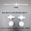 Suporte Flutuante de Mesa de Sinuca com Bola Transparente Estendida Suporte Flutuante de Chão Película de Folha de Alumínio Balão Flutuante Coluna Vazia Acessórios Suporte Copo Junta