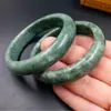 Pulsera de Jade al por mayor Pulsera de Jade Lushan Pulsera de Jade Fang Xie Pulsera para Mujer Pulsera Verde Oscuro Versátil