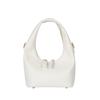 2024 Nova Moda Estilo Coreano Bolsa Quadrada Pequena Design de Nicho Bolsa de Mão de Alta Textura Bolsa Transversal Simples Personalizada