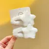 Grampo de Cabelo Plush Estrela Doce para Mulheres, Presilha Lateral para Franja, Grampo Grande de Bebê, Grampo Fofo para Crianças, Acessório de Cabeça Outono e Inverno