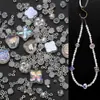 Venta Caliente Transfronteriza Trébol de Cuatro Hojas Punta de Rosa Perlas Perlas de Mijo Perlas Sueltas Accesorios para Joyería DIY Material para Cadena de Teléfono Móvil