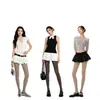 Medias de mujer mate calcetines de princesa estilo primavera y otoño color café compresión ligera pierna desnuda terciopelo anti-enganches envío directo