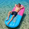 Bote Cápsula Inflável de PVC / Cama Flutuante Aquática para Adultos / Brinquedo de Lazer de Praia / Cama Aquática Inflável de PVC