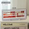 Placa de exibição de unhas caixa de armazenamento de unhas caixa de brocas de joias de diamante adesivo armazenamento de mesa selado à prova de poeira armazenamento de esmalte