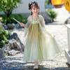 Hanfu Feminino Verão Nova Chegada Temporada das Cerejeiras Traje Antigo Fotografia Estilo Chinês Saia de Verão Saia Super Fada Princesa para Menina
