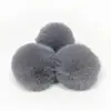 Colgante de pompón de pelo de conejo sintético multicolor para bolsa de regalo DIY, llavero, accesorios de joyería para bolso, venta al por mayor de joyería