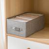 Caja de almacenamiento de ropa de acabado para el hogar, tipo cajón, plegable, para el hogar