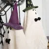 Decorações de Halloween Transfronteiriças Adereços para Festa do Festival Fantasma Oramentos Brancos de Bruxa Fantasma para Pendurar
