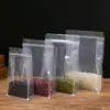 Fábrica HD transparente bolsa de oito lados spot chá perfumado embalagens de alimentos para chá sacos de alimentos para cereais Atacado