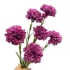 Tacto Realista Flor de Clavel Artificial Hidratante Flor de Seda de un Solo Tallo Decoración del Hogar Ramo para el Día de la Madre Arreglo Decorativo