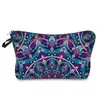 Bolsa de Maquiagem com Padrão Mandala Impresso Transfronteiriça da Amazon Clutch Feminina Bolsa de Armazenamento de Viagem Multifuncional