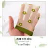 Calcetines de Seda de Vidrio Absorbentes de Sudor Nuevos de Primavera y Verano al por Mayor Calcetines para Mujer Dulces Ins de Encaje de Moda Fruta Flor Linda