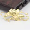 Acessórios de Pente de Cabelo Retro Flor de Lótus Material de Lótus Joias DIY Enfeites de Cabelo Pente de Peônia Acessórios de Cabelo de Primavera
