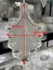 Hojas de Repuesto para Candelabro de Cristal Bricolaje Piezas de Repuesto para el Hogar Accesorios de Hoja de Vidrio Accesorios para Lámparas de Concha