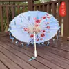 Guarda-chuva de Papel de Óleo Pétala Borla Clássico Meninas Dança Desempenho Adereços Dinastia Han Guarda-chuva de Fotografia Decoração Cheongsam Guarda-chuva Infantil