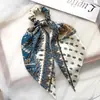 Pañuelo de seda con estampado retro de cachemir estilo francés para el pelo, diseño de pañuelo de seda para peinado diario que no daña tu cabello